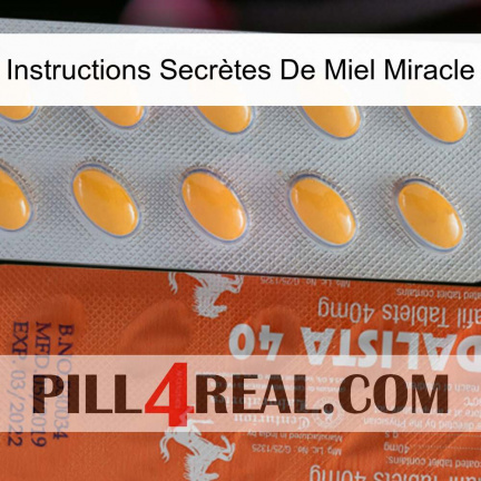 Instructions Secrètes De Miel Miracle 43